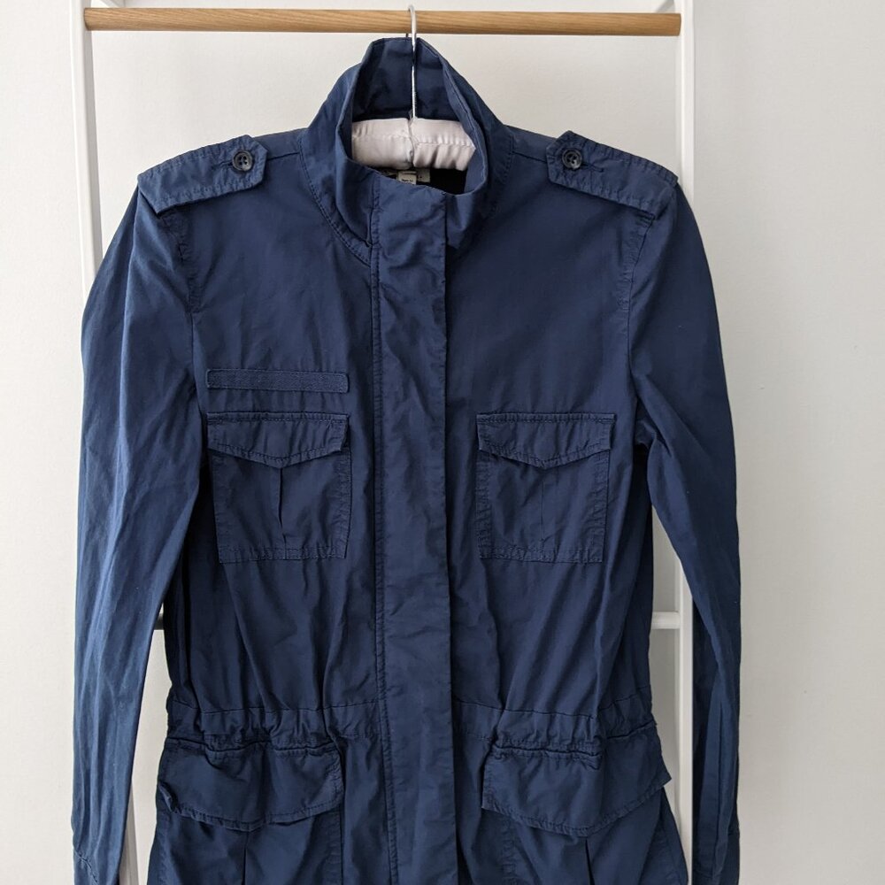 Soft Joie Light-weight Blue Utility Jacket (Size XS)